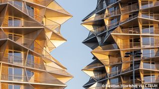 Edificios cactus: así es la innovación arquitectónica que se implementó en una ciudad europea para aprovechar al máximo el espacio de construcción