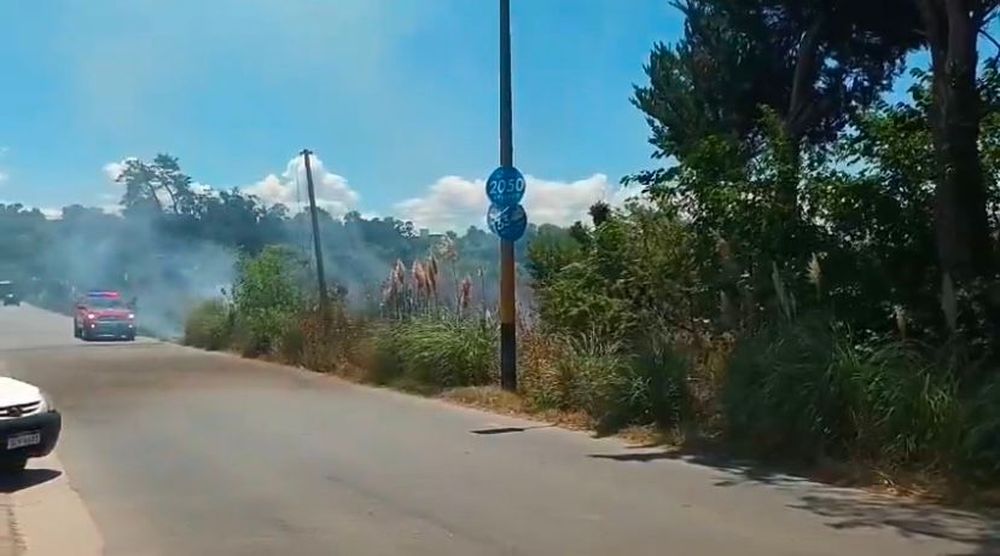 Incendio en Barros Blancos