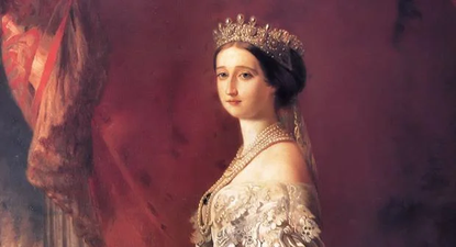 La emperatriz Eugenia de Montijo.