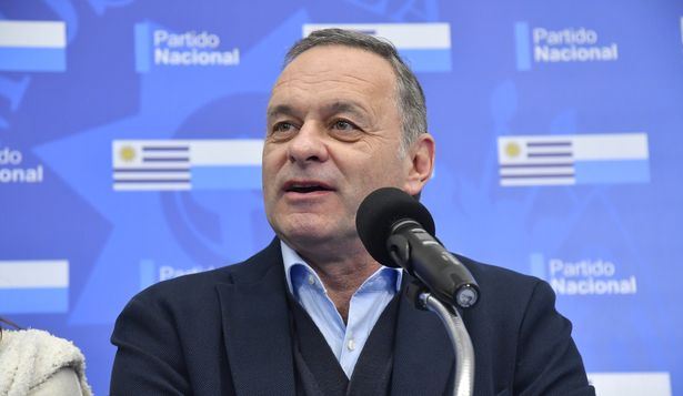 Álvaro Delgado, presidente del Directorio del Partido Nacional