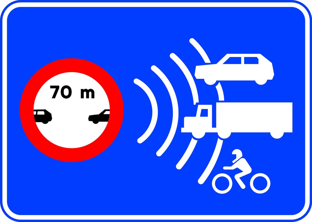 La nueva señal de la DGT. Las multas llegan a los 200 euros.