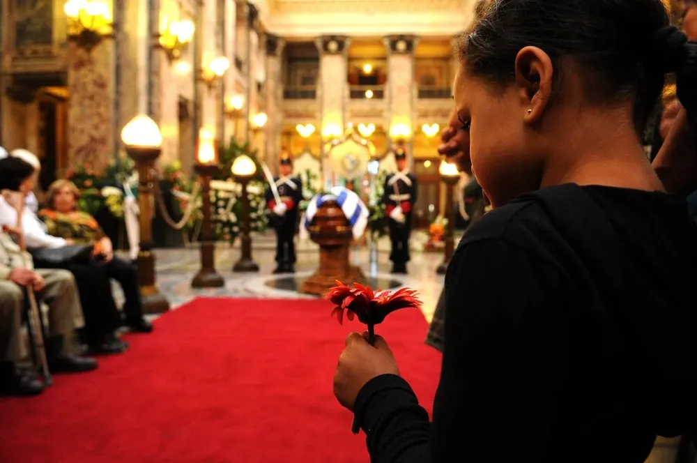 elatorio en el Salón de los Pasos Perdidos del excanciller y exsenador Reinaldo Gargano