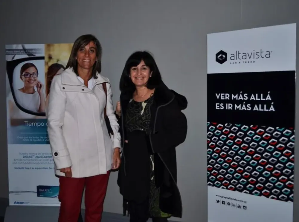 Verónica Venturino y Angela Reixach