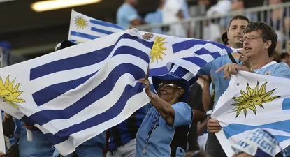 Hinchas uruguayos