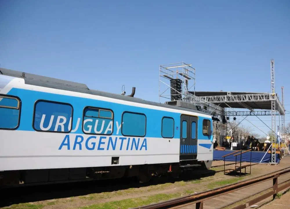 El tren en Salto