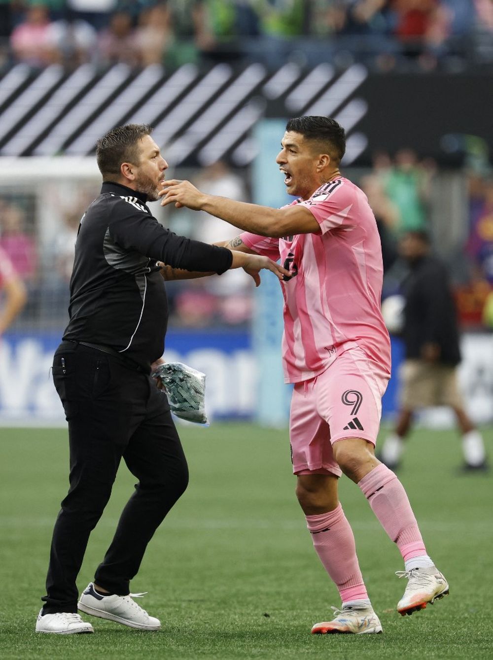 Luis Suárez tras la final de la Leagues Cup