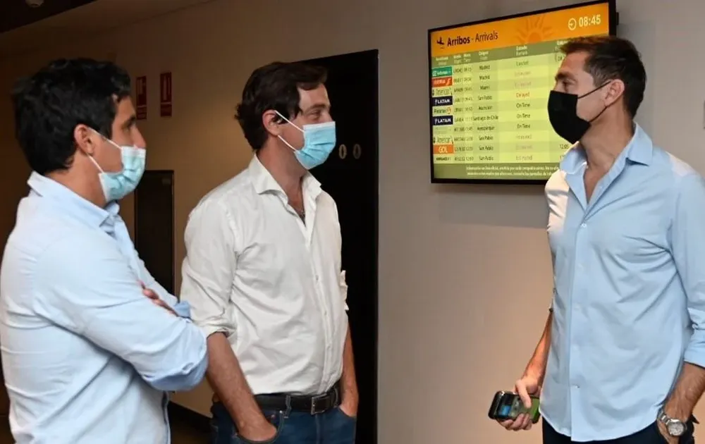 Matías Perez, Ignacio Alonso y Diego Alonso