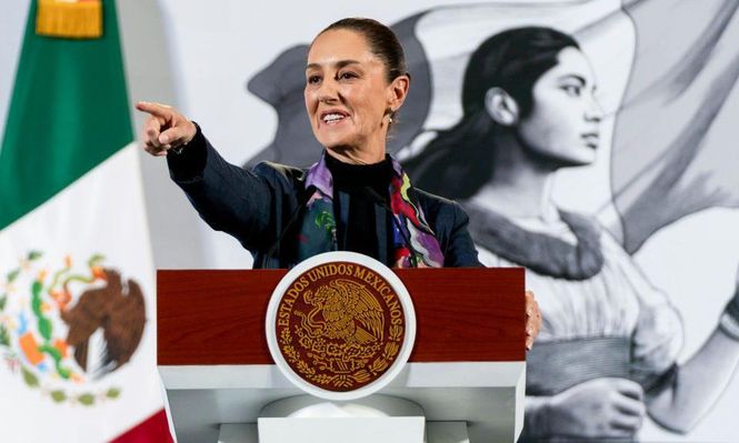 "A México se le respeta", afirmó la presidenta Claudia Sheinbaum, quien además dijo que no caerá en "provocaciones".