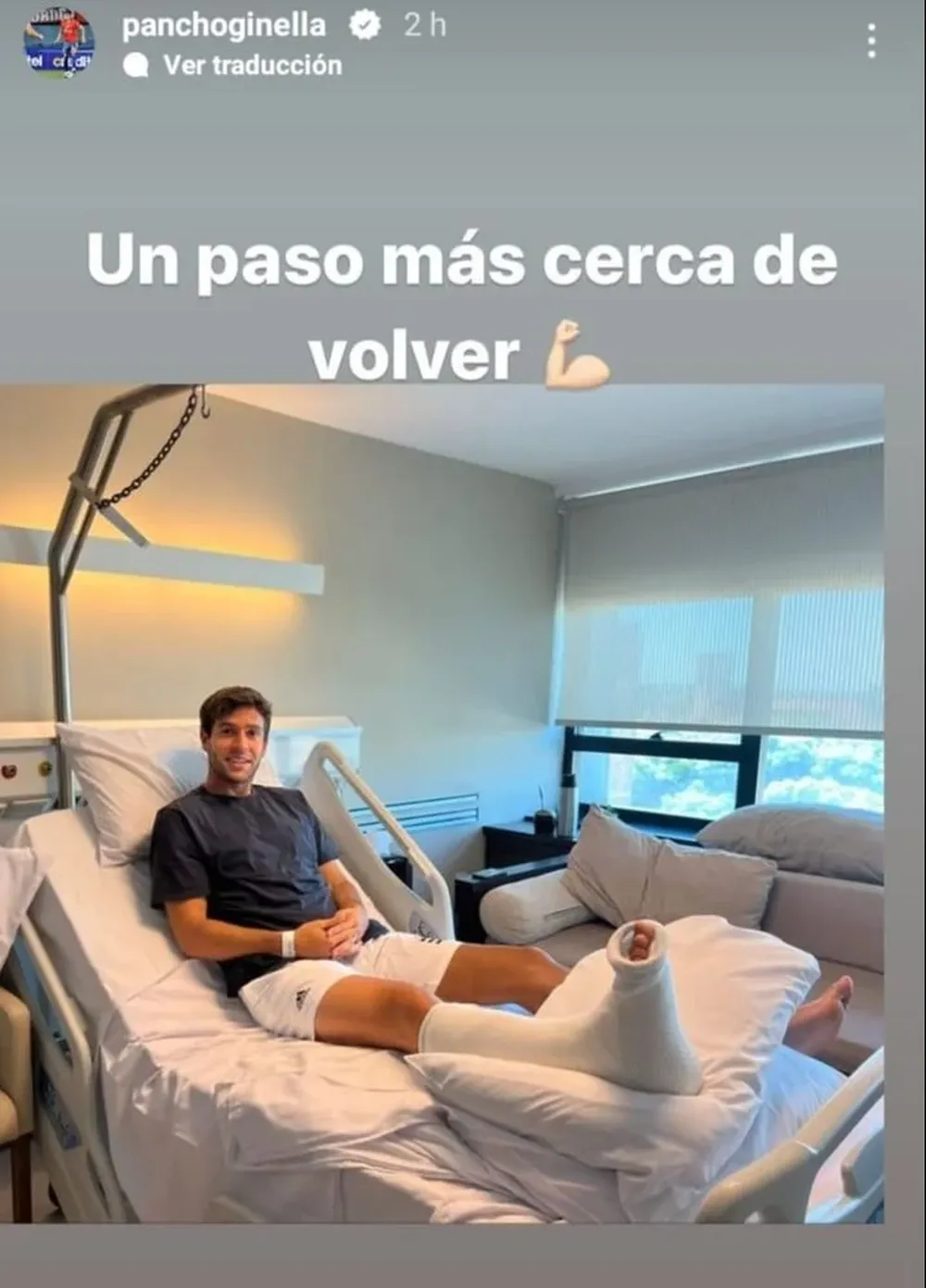 El mensaje de Ginella en sus redes