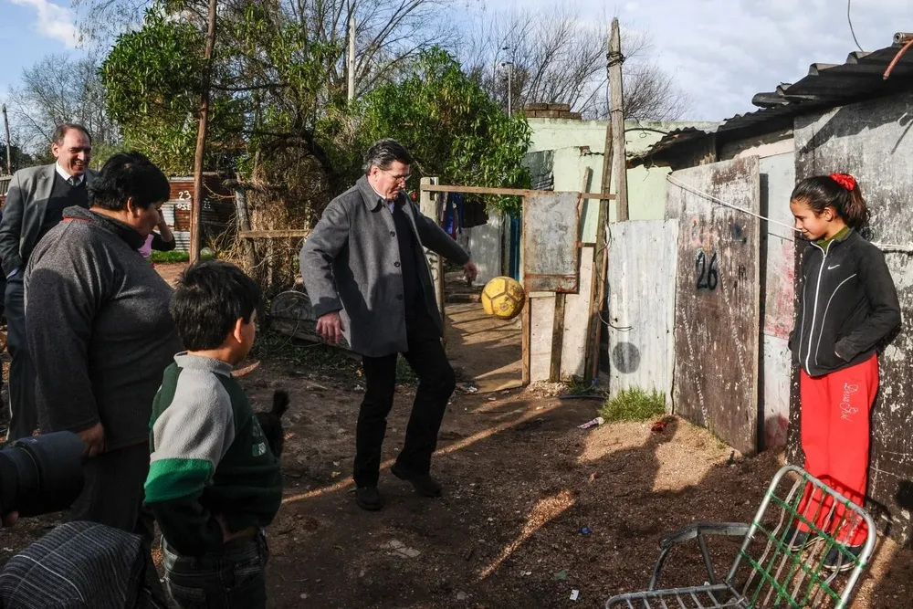 Pedro Bordaberry en Casavalle