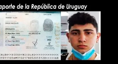 El pasaporte paraguayo de Diego Marset