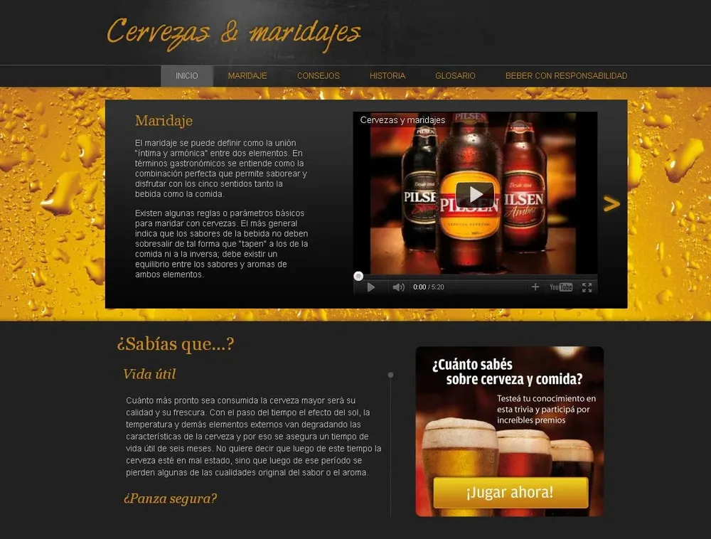 Especial Cervezas y Maridaje