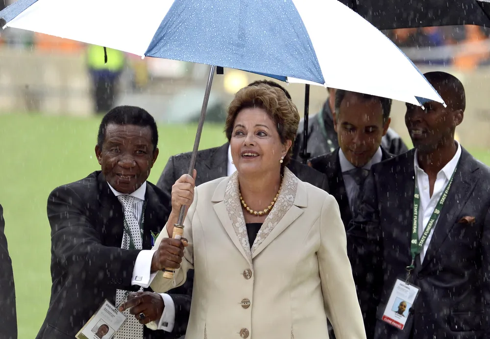 La presidenta de Brasil, Dilma Rousseff.