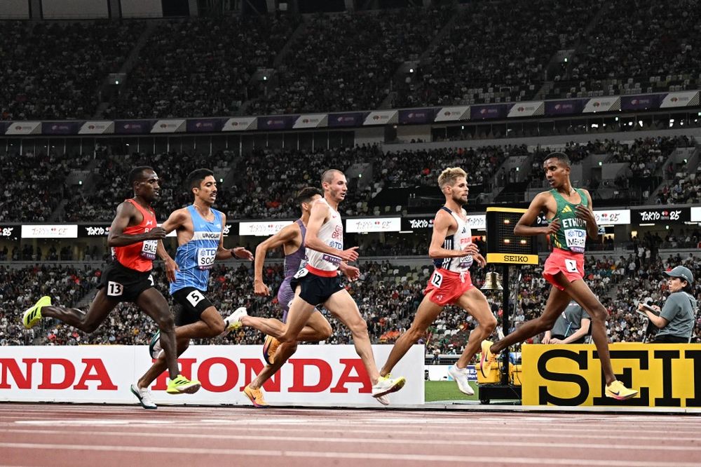 Valentín Soca en el Mundial de Atletismo Tokio 2025