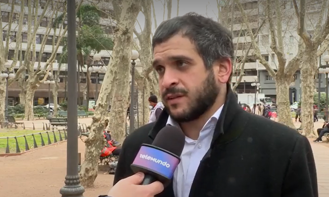 El abogado del policía que asesinó a dos hinchas de Nacional, Rodrigo Rey