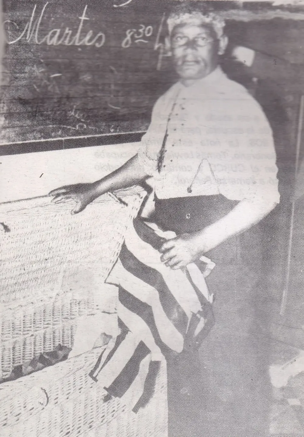 Juan Delgado, el hombre que inició la dinastía. Fue jugador del club y lo recuerdan por su sabiduría