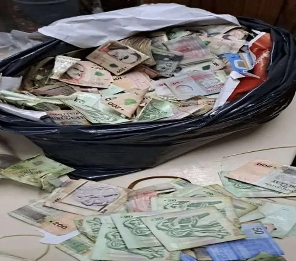 El dinero que se quemó había sido incautado en un operativo