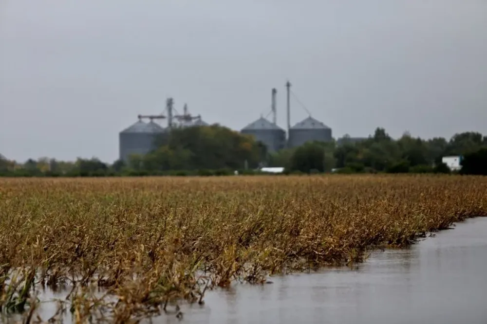 Las intensas lluvias que se prevén para el fin de semana pueden inundar campos agrícolas