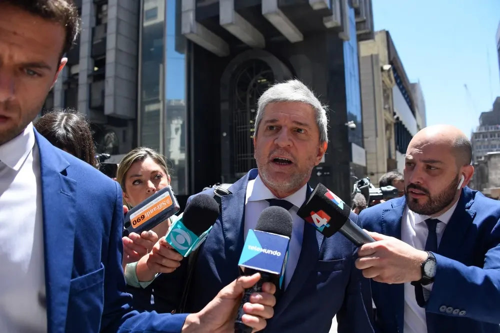 Alejandro Balbi tras declarar en fiscalía