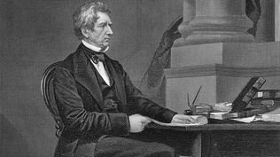 El entonces secretario de Estado de EE.UU., William Seward, negoció la compra de Alaska.