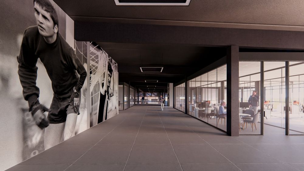 El futuro edificio central de la Ciudad Deportiva de Peñarol