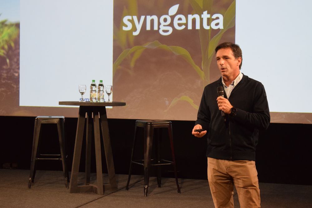 Jos&eacute; Luis Inciarte, Gerente de Ventas y Marketing de Syngenta Uruguay.