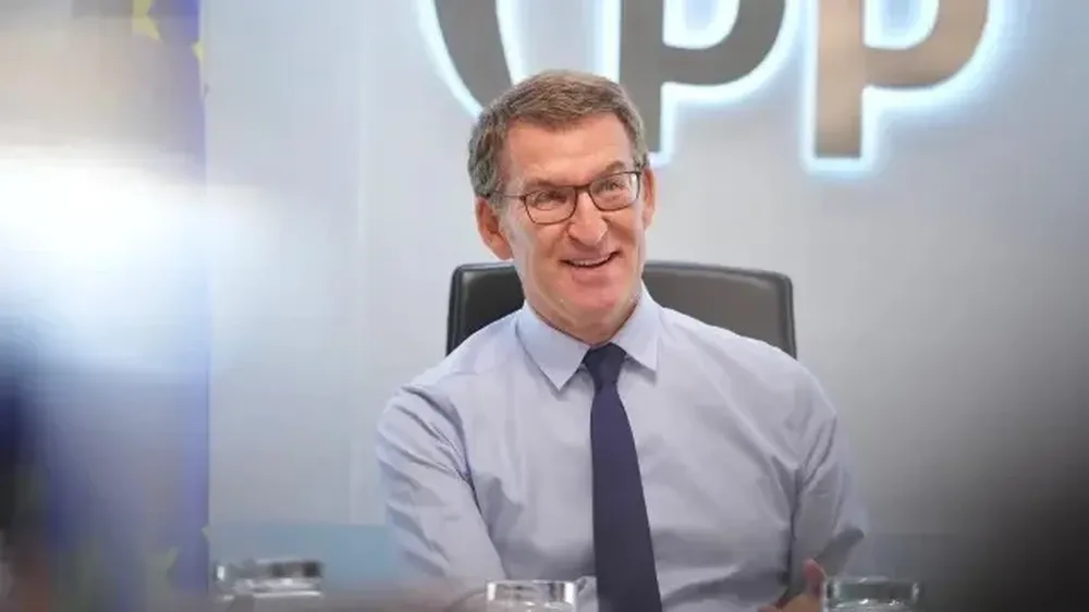 Alberto Núñez Feijóo, líder del Partido Popular.