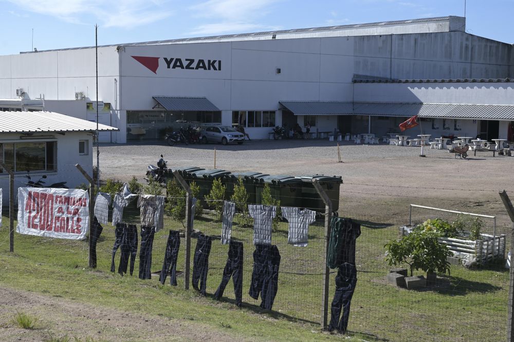 20250202 Planta Yazaki. Japanese multinational Yazaki, a manufacturer of components for the automotive industry, has announced the closure of its two plants in Uruguay. EITAN ABRAMOVICH / AFP