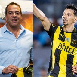 Ignacio Ruglio y Maximiliano Silvera de Peñarol Ignacio Ruglio y Maximiliano Silvera de Peñarol