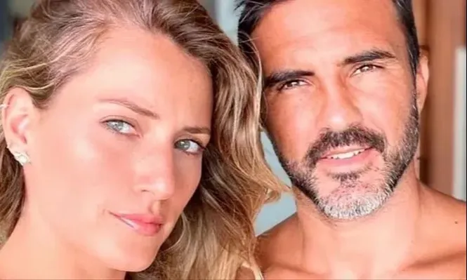 Mica Viciconte y Fabián Cubero