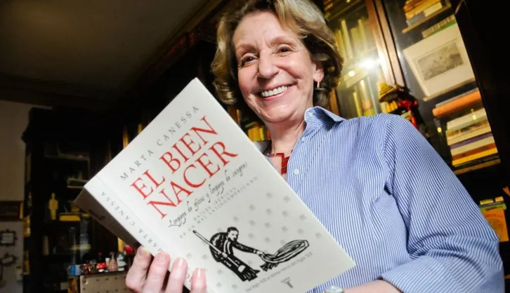 Marta Canessa en su casa de Punta Carretas