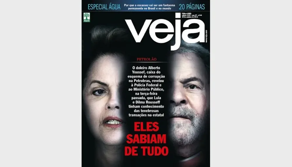 Ellos sabían todo, tituló la revista Veja.