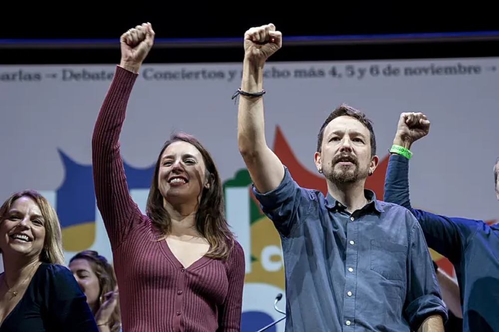 Pablo Iglesias e Irene Montero