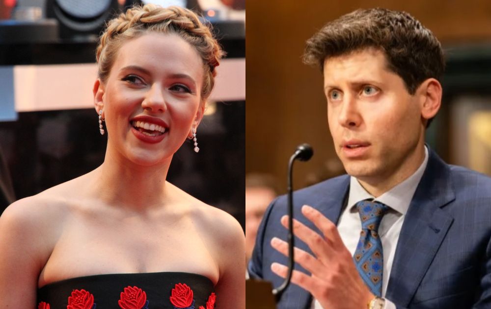 Scarlett Johansson apuntó contra Sam Altman.