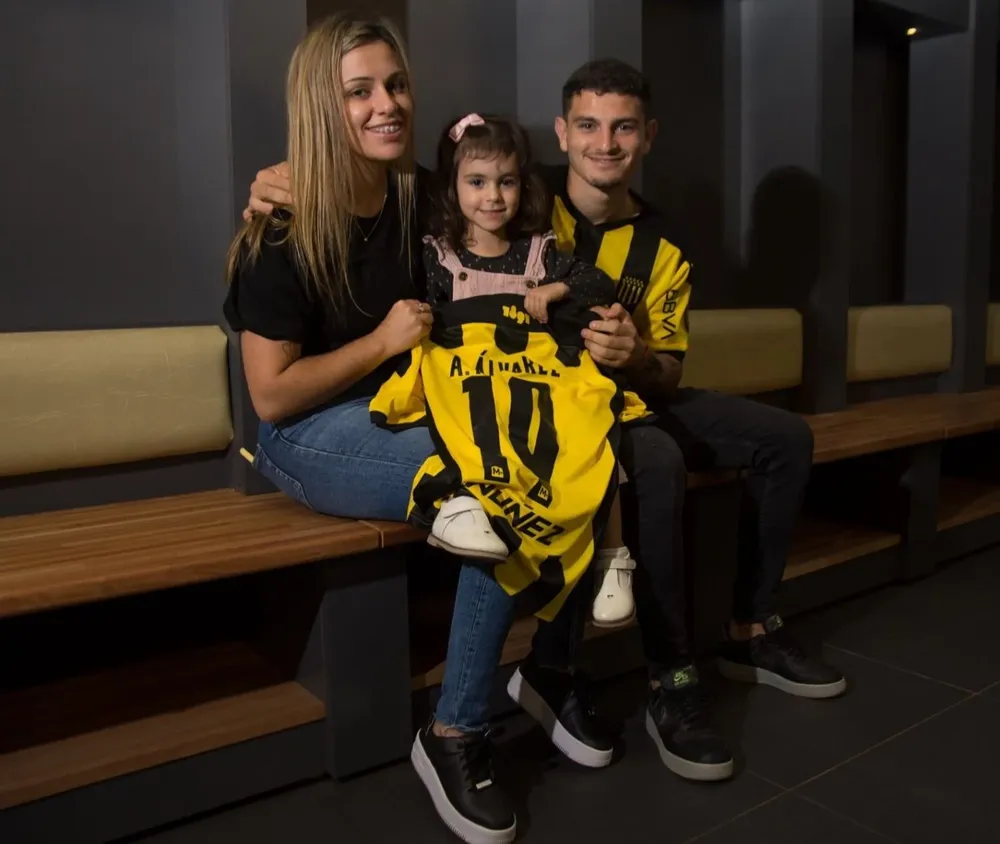 Agustín y su familia