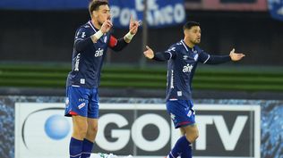 Sebastián Coates y Emiliano Ancheta