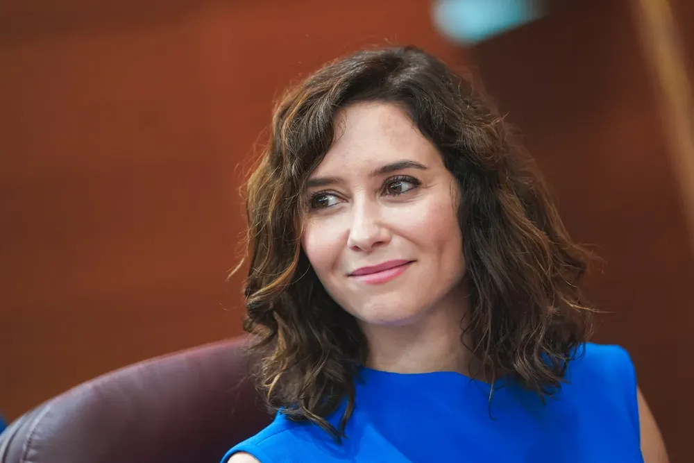 La presidenta de la Comunidad de Madrid, Isabel Díaz Ayuso.