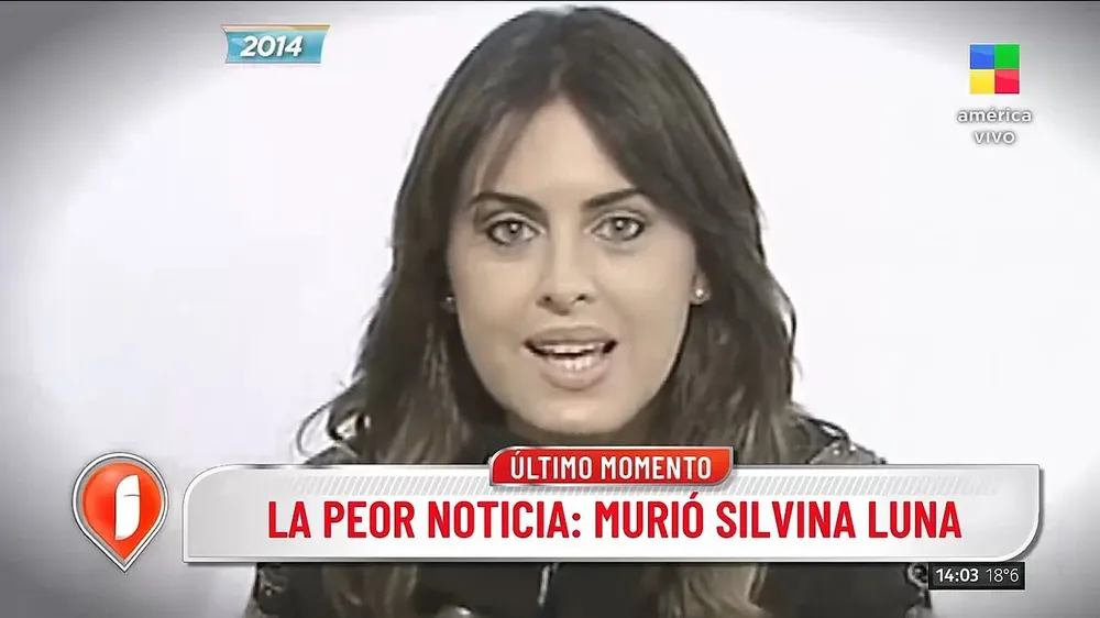Silvina Luna en 2014