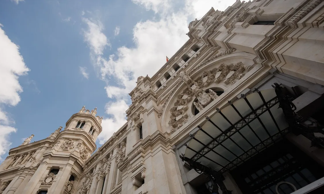 Sede del Ayuntamiento de Madrid, España.&nbsp;