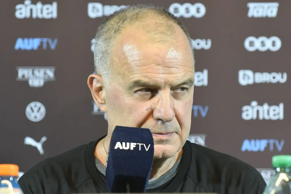 Marcelo Bielsa, entrenador de Uruguay