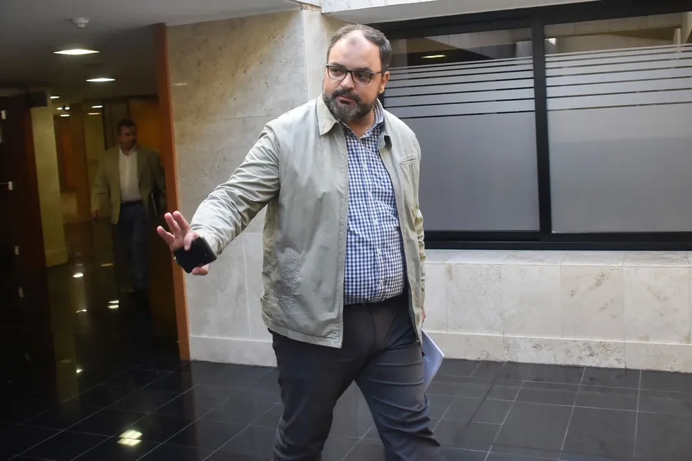 Archivo. El senador del Frente Amplio, Charles Carrera