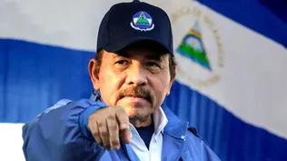 Daniel Ortega, presidente de Nicaragua