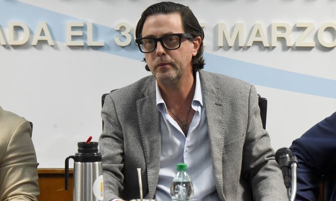 Ignacio Alonso, presidente de la Asociación Uruguaya de Fútbol