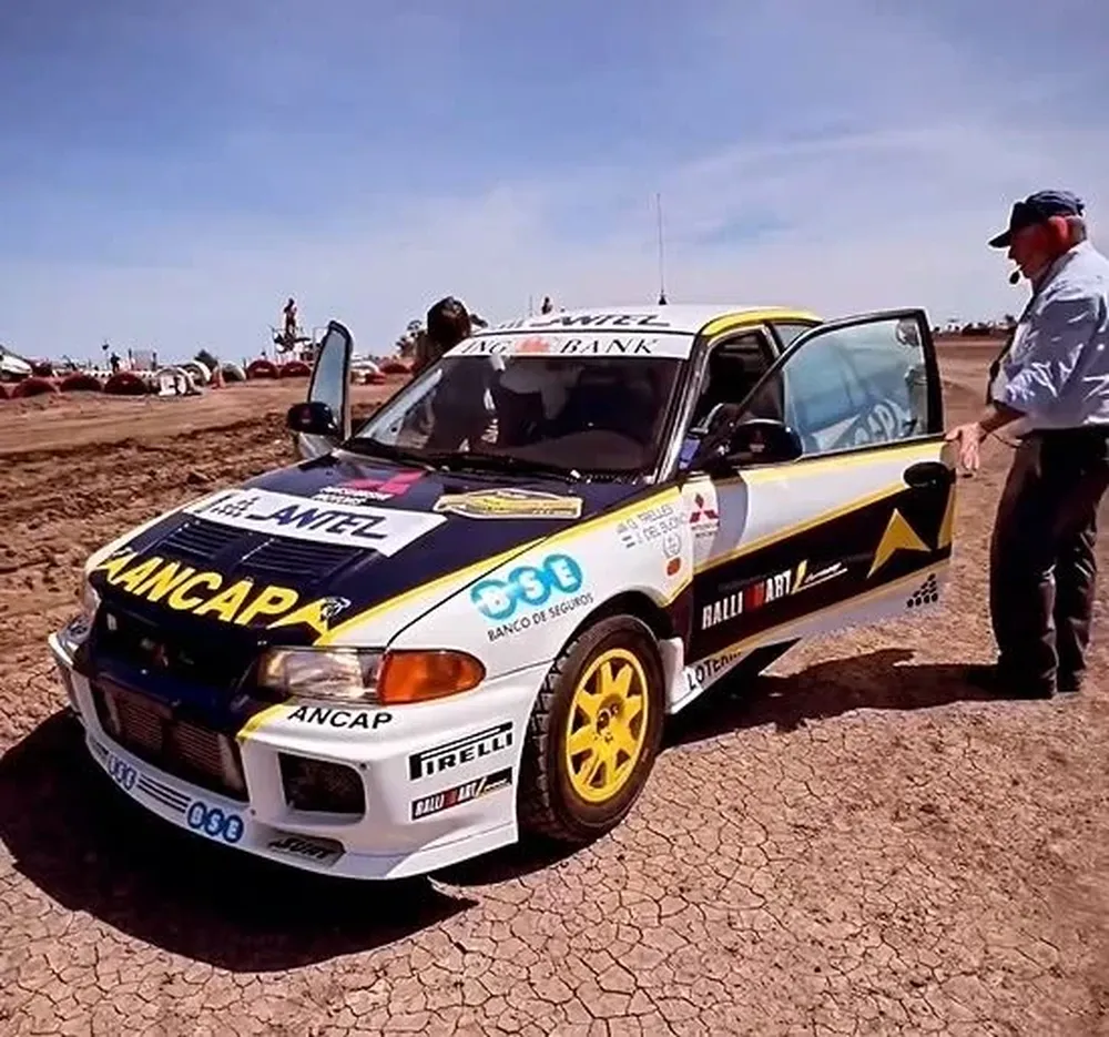 Gustavo Trelles y su Mitsubishi Lancer Evo III