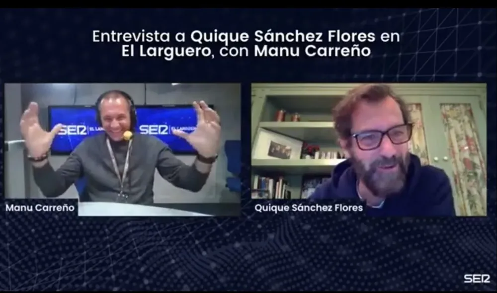La entrevista con Quique Sánchez Flores