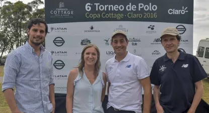 Bruno Quartara, Verónica Rudolph, Gilberto Echeverry y Sergio Goloubintseff