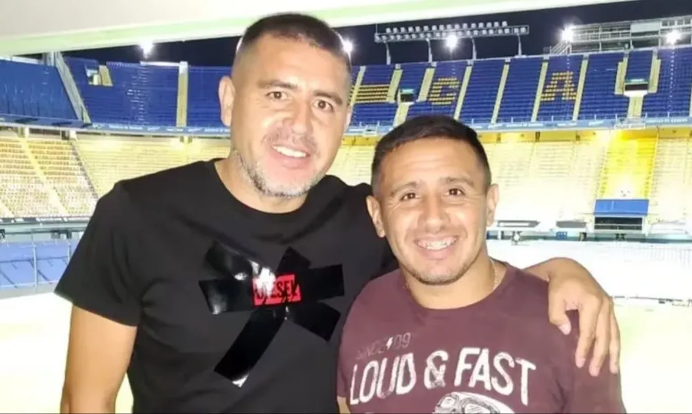 Cristian Riquelme, hermano de Juan Román