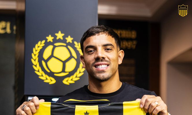 David Terans presentado en Peñarol
