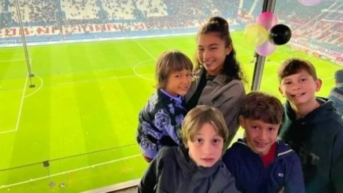 Cómo vivió Delfina, la hija de Luis Suárez, su cumpleaños en el Gran Parque  Central?