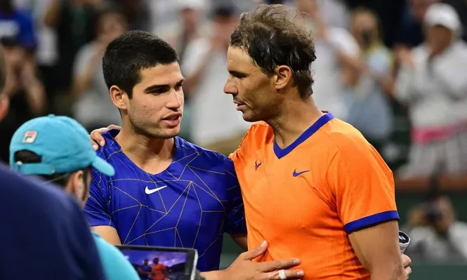 Rafa y Alcaraz se enfrentarán en Las Vegas.